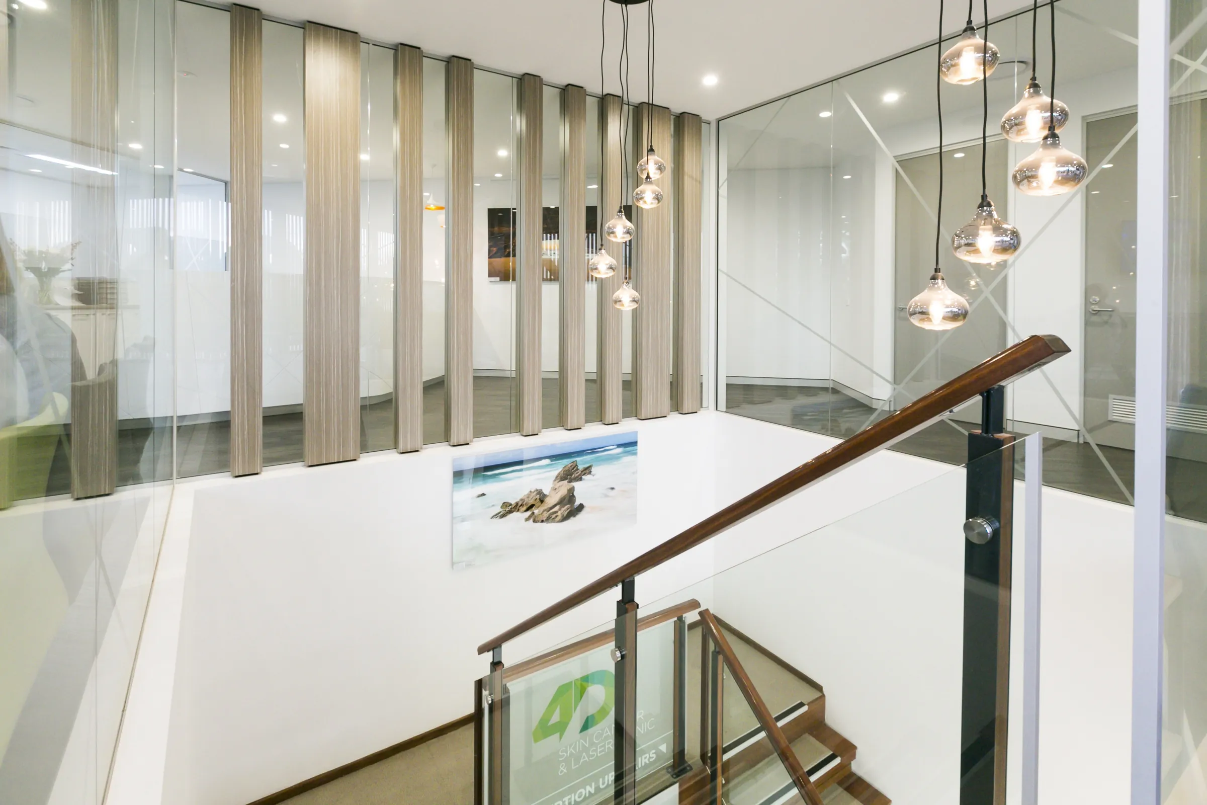 4D Skin Cancer & Laser Clinic, stair void