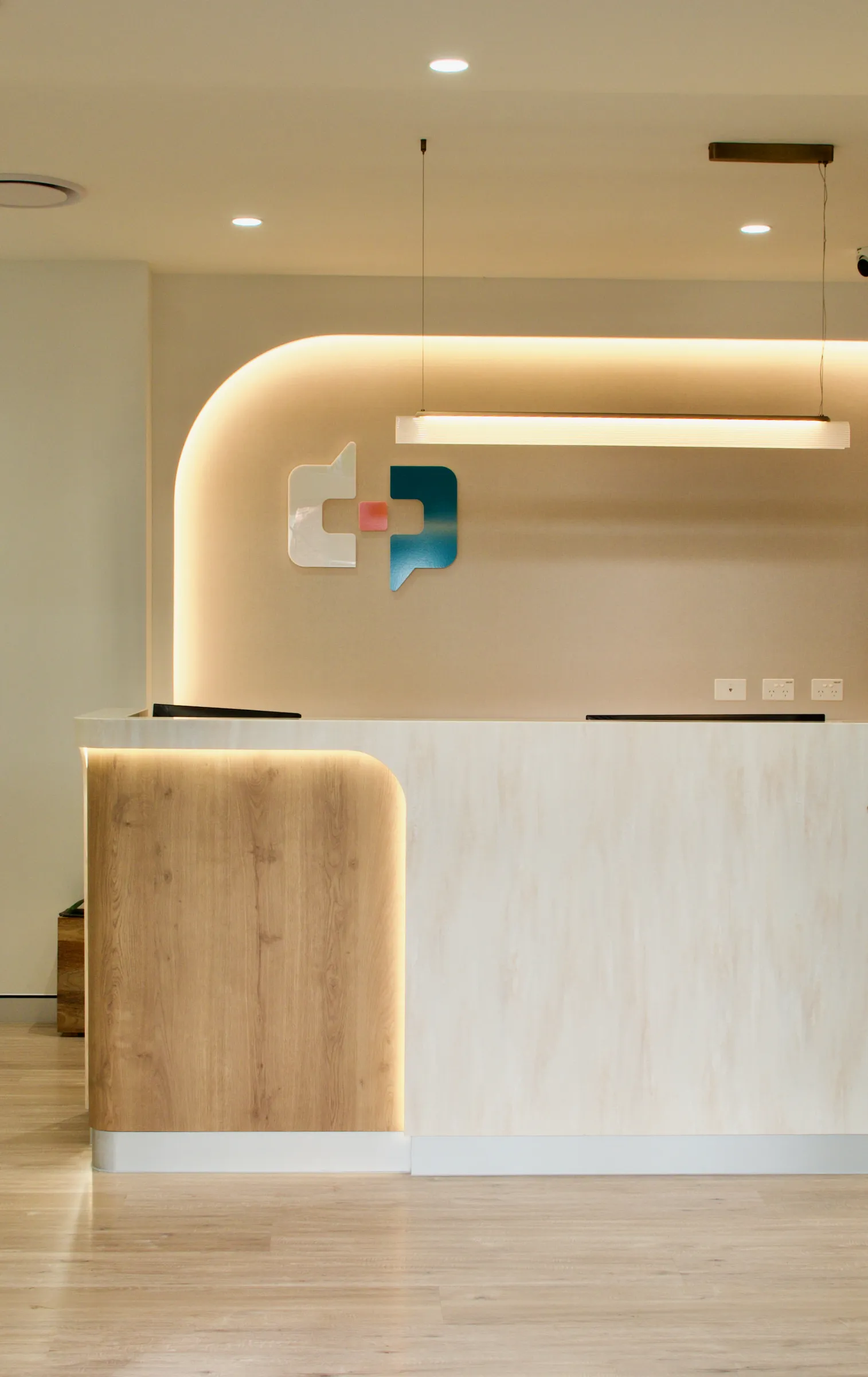 Centro Med Hornsby Clinic, reception counter
