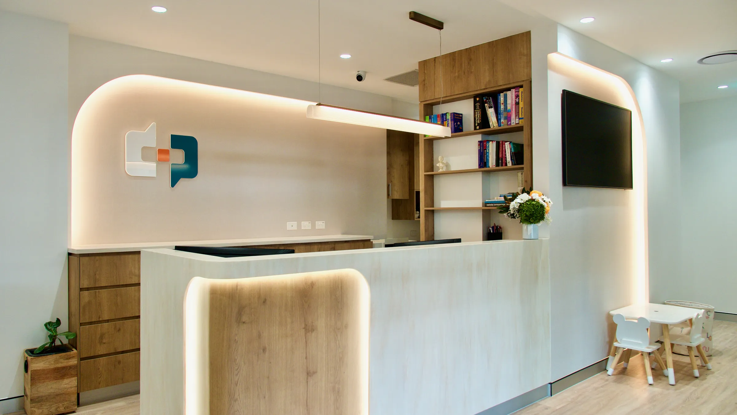 Centro Med Hornsby Clinic, reception desk
