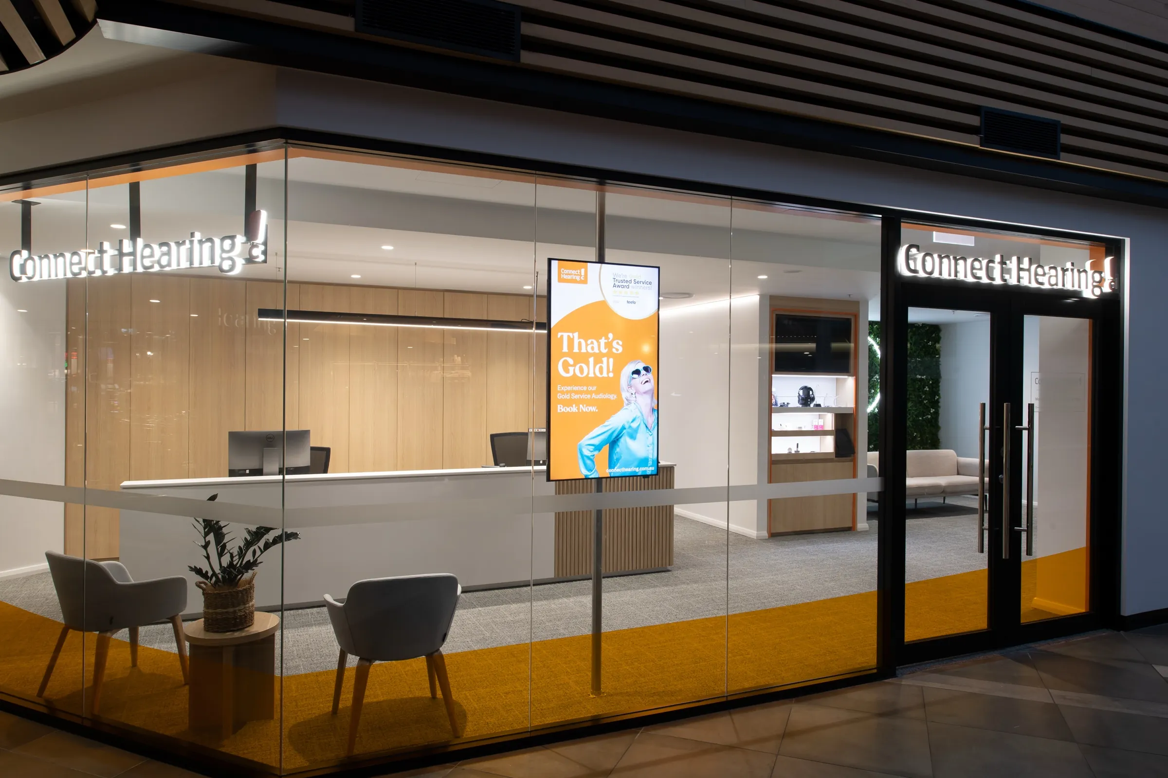 Connect Hearing, mosman shopfront
