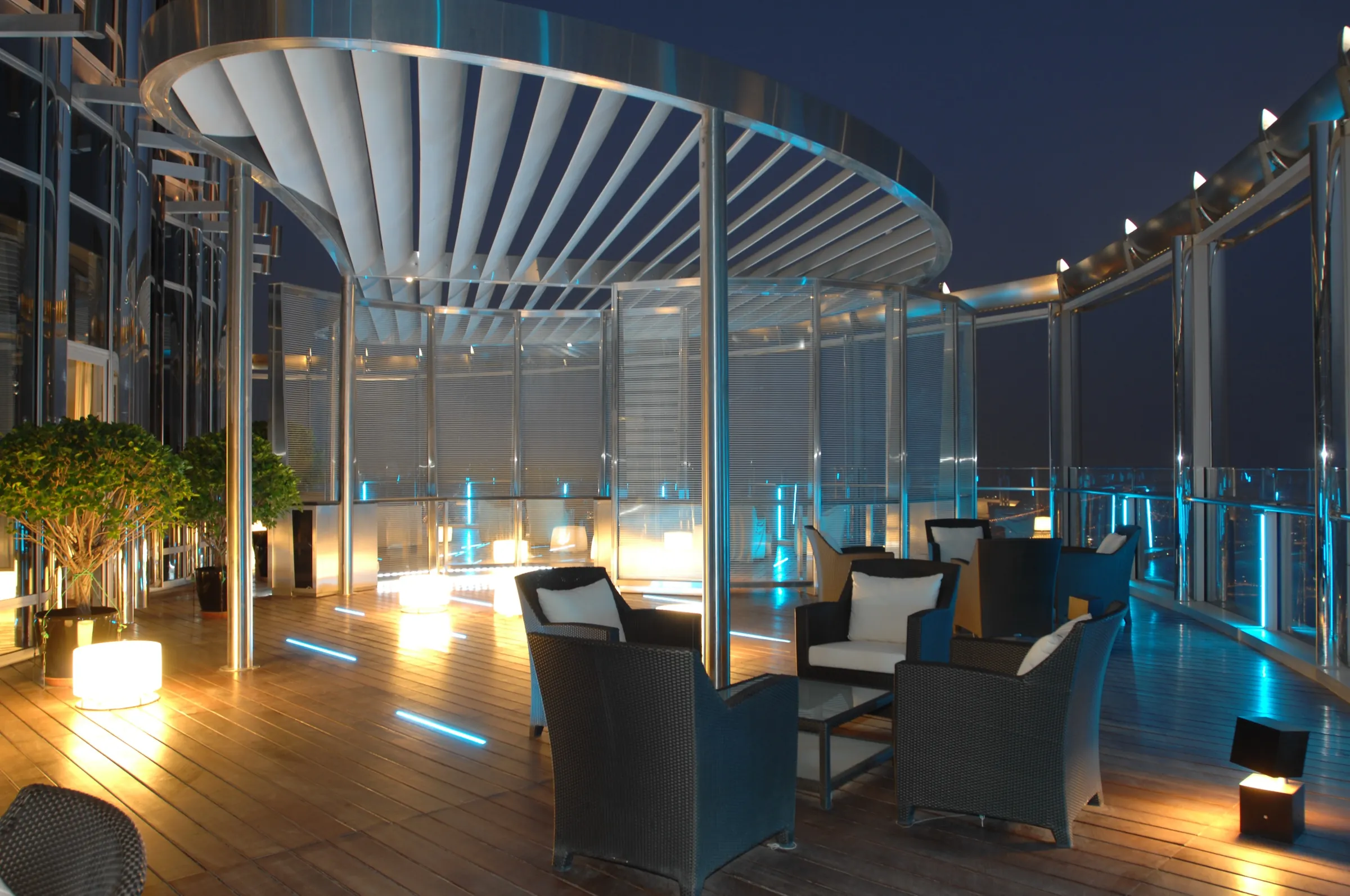 Level 139 Office, Burj Khalifa, terrace