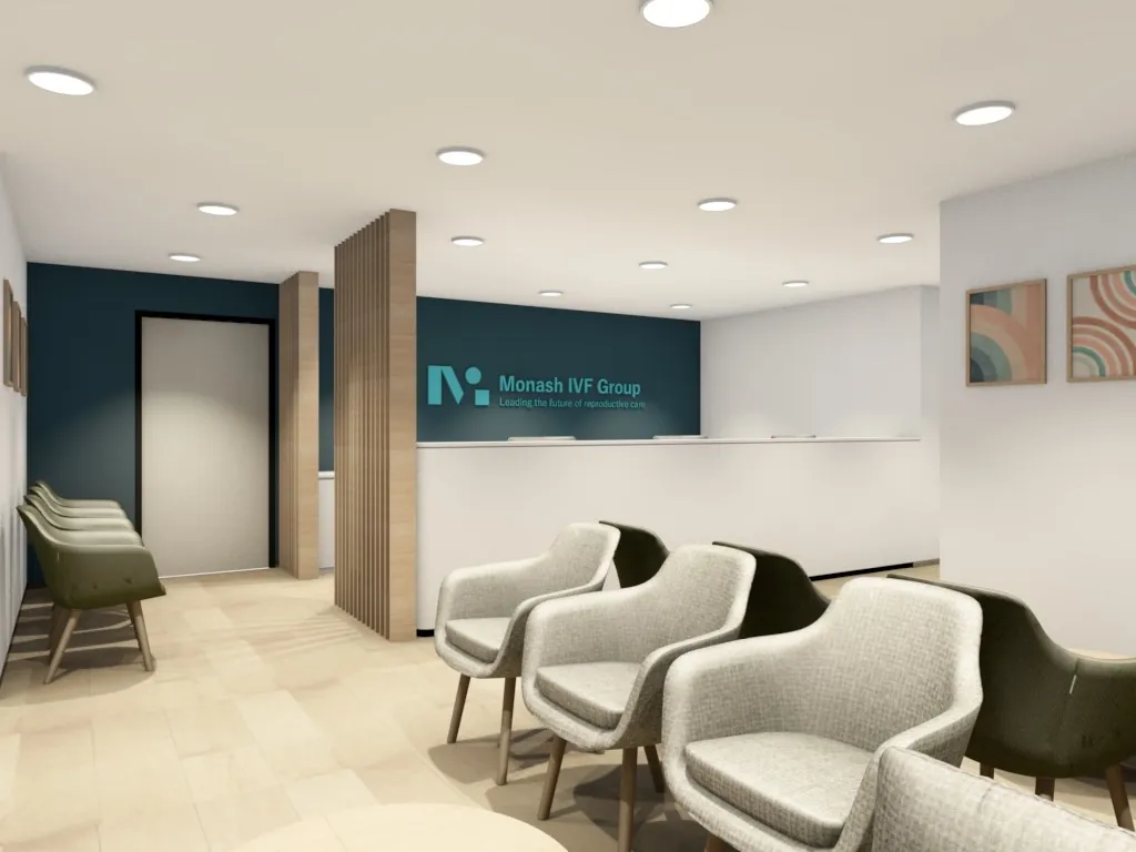 Monash IVF, waiting room