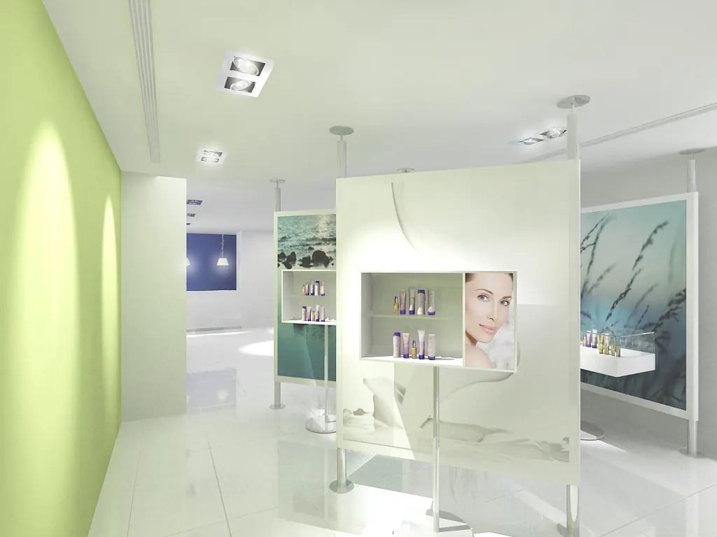 Oriflame Retail, display wall