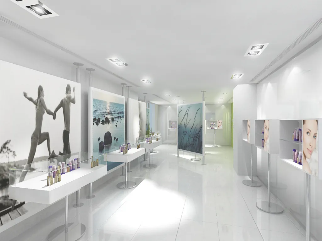 Oriflame Retail, product wall