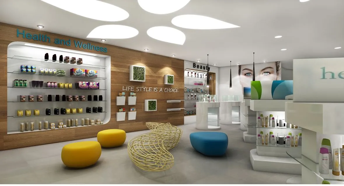 Pharmacy Victoria, wellness wall